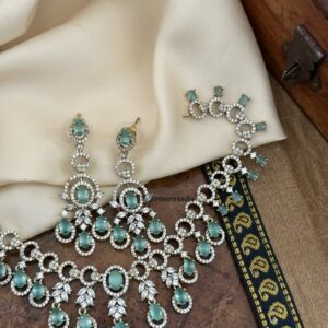 Diamond droplets set - Mint