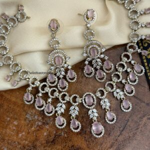 Diamond droplets set - Pink