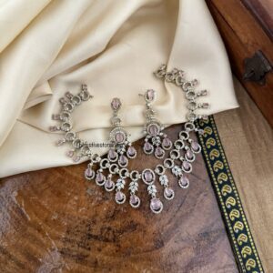 Diamond droplets set - Pink