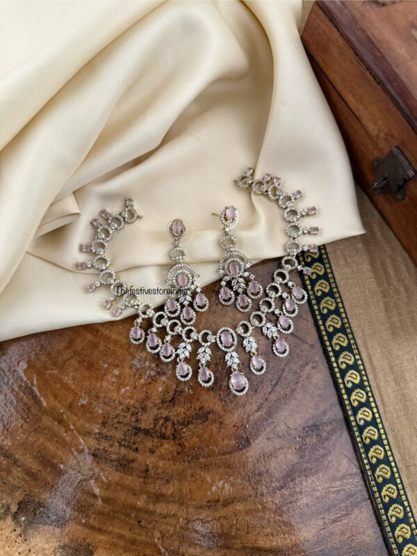 Diamond droplets set - Pink