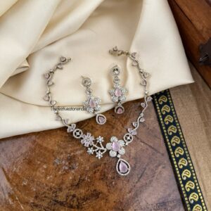 Dainty Diamonds set - Pink