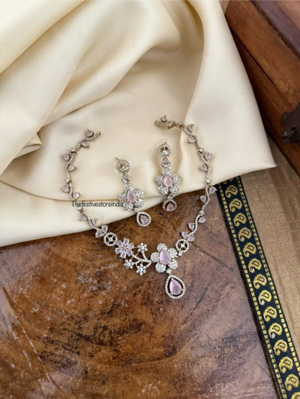 Dainty Diamonds set - Pink