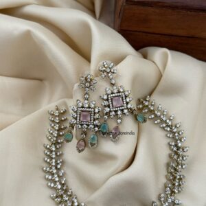 Pastel diamonds set - Pink and Mint