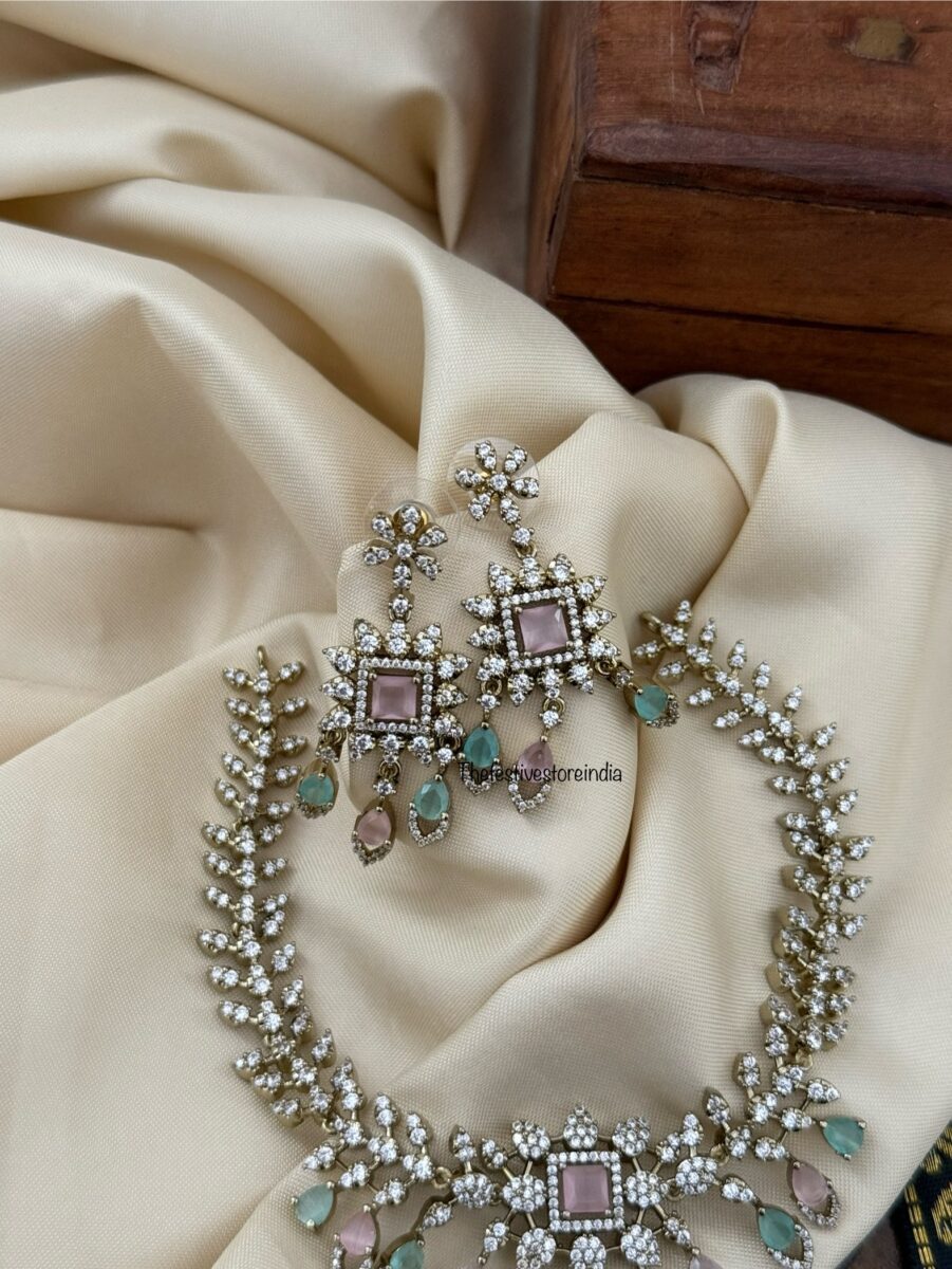 Pastel diamonds set - Pink and Mint