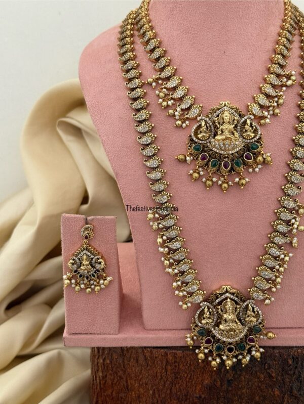 Nakshi Lakshmi Bridal set | Temple Jewelry