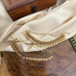 Navilu kaasu ear chain | maatil | Bridal | Champasaralu