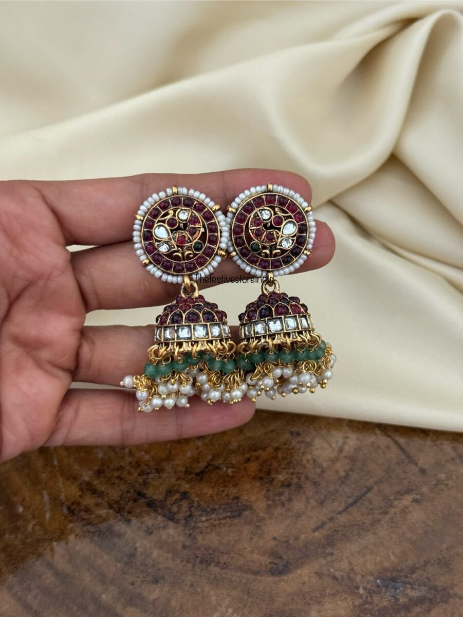 All kemp traditional jhumka
