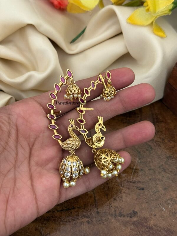 Matte polish Navilu earcuff | Bridal | Bridesmaid