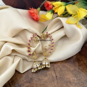 Matte polish Navilu earcuff | Bridal | Bridesmaid