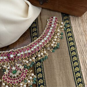 Close knit Jadau necklace - Aditi rao inspired
