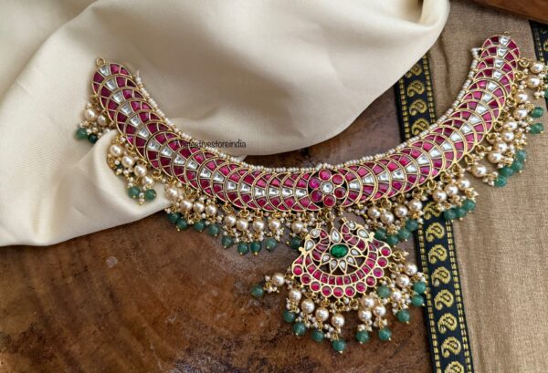 Close knit Jadau necklace - Aditi rao inspired