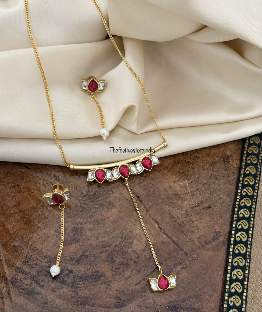 Jadau fusion lotus set