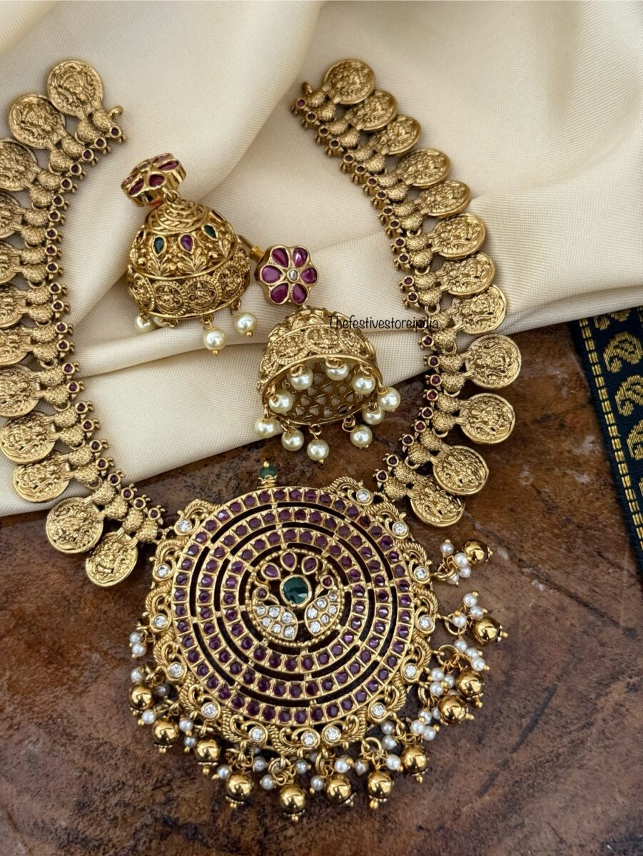 Kaasu Raagata necklace set