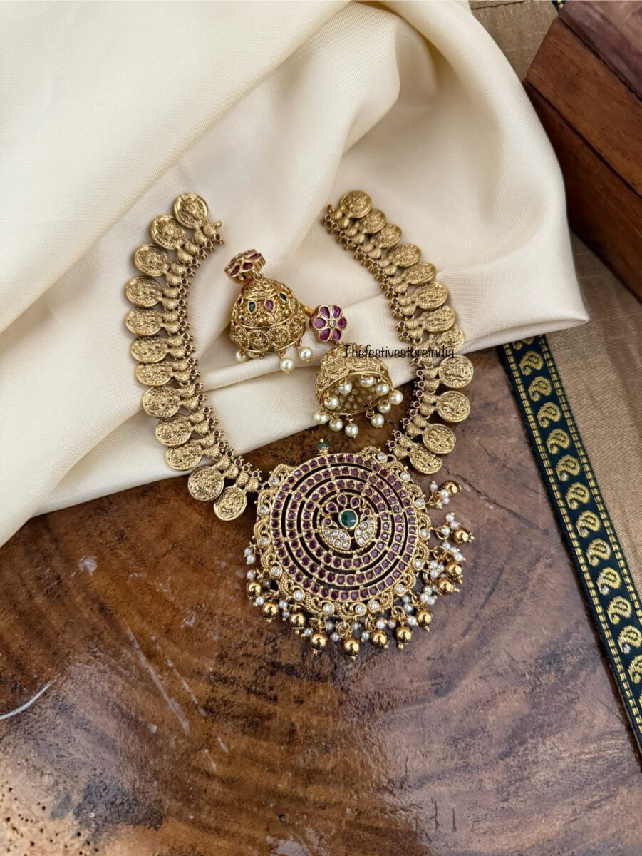 Kaasu Raagata necklace set