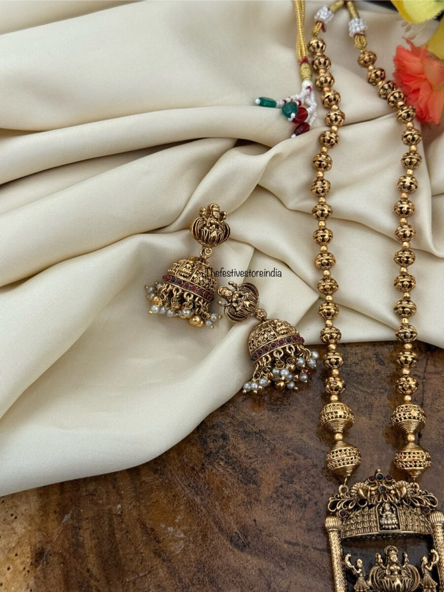 Bottu Lakshmi maala set - 36cms