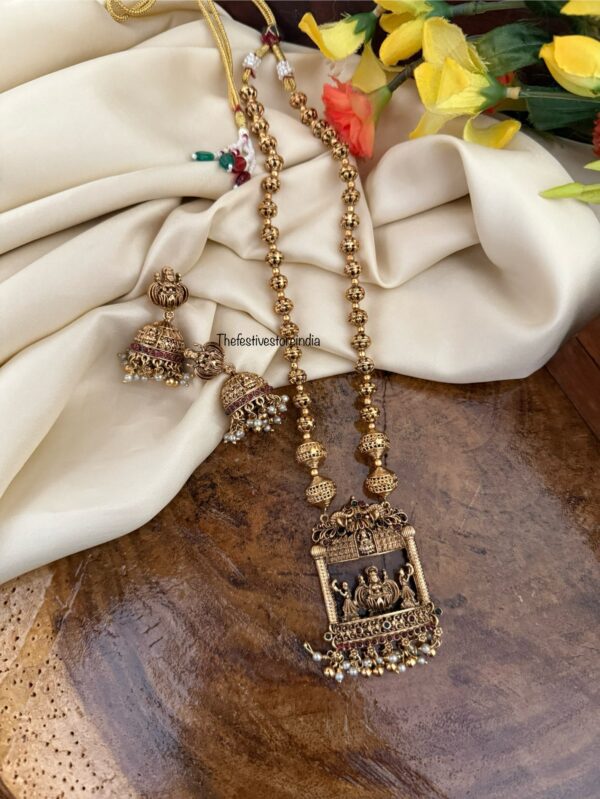 Bottu Lakshmi maala set - 36cms