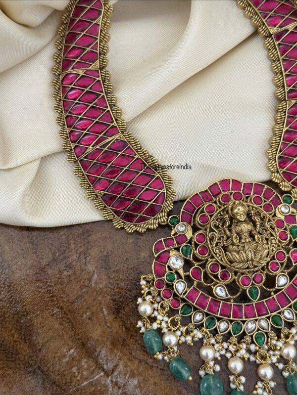 Jadau Lakshmi knit kanti