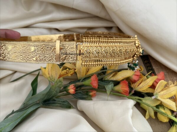 Non idol green drops pendent hipbelt | Bridal | Bridesmaid