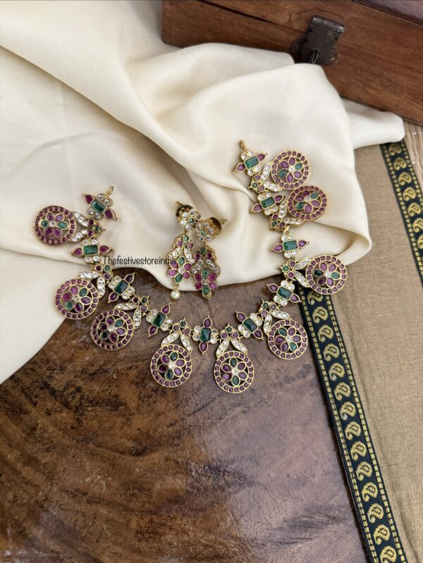 Kemp bottu necklace set