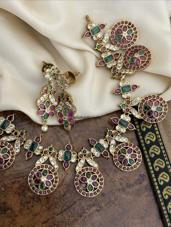 Kemp bottu necklace set