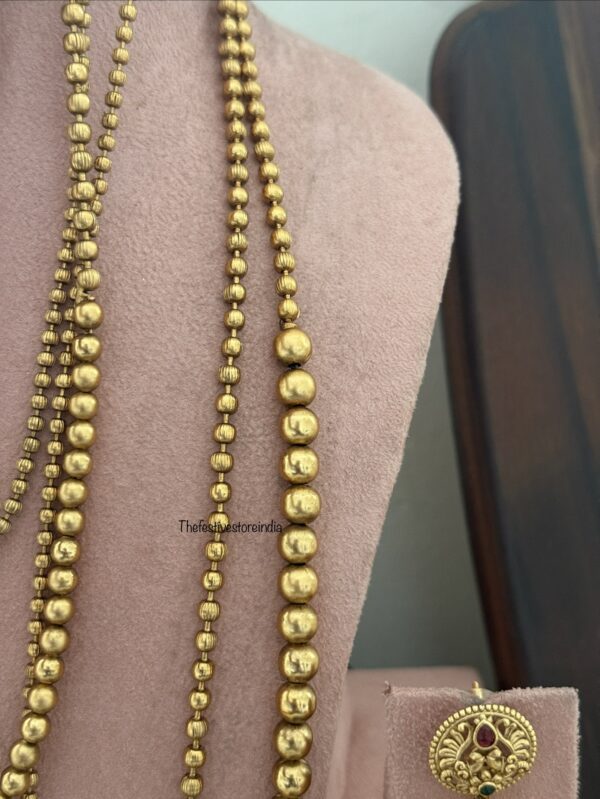 Rashmika Mandanna inspired Bridal set | Temple Jewelry