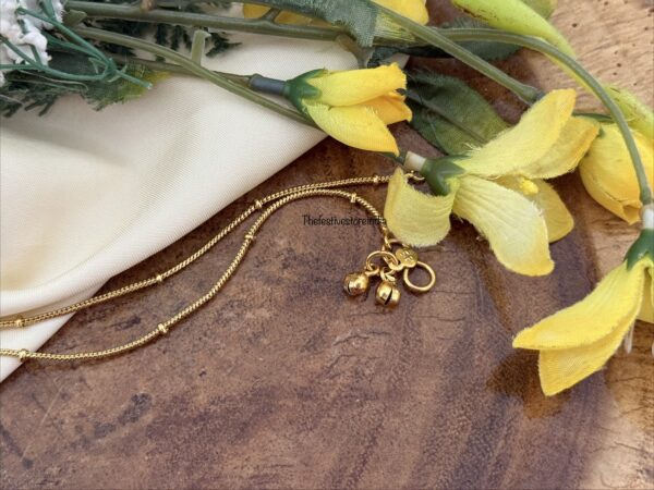 Simple Kemp motif Anklet / Kaal gejje