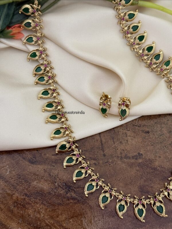 Antique polish palakka Haaram set | Kerala style