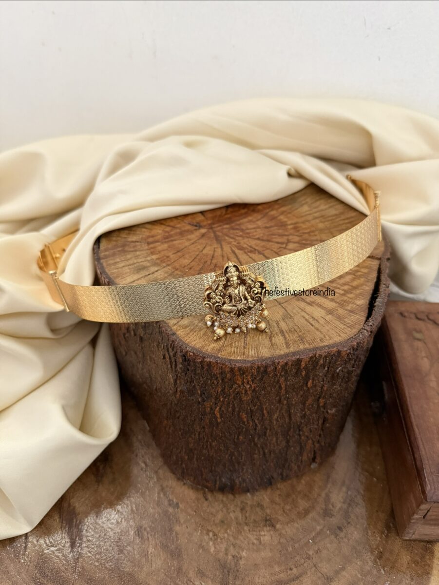 Simple Lakshmi pendant hipbelt | Bridal | Bridesmaid