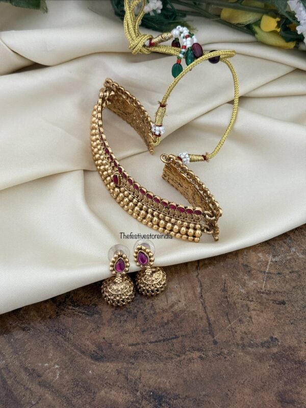 Vajratik set - Rubyrose stone