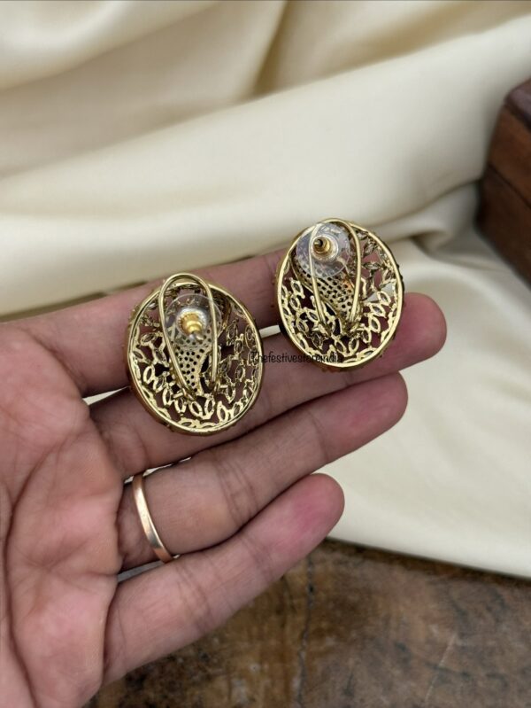 Classic CZ studs - Red