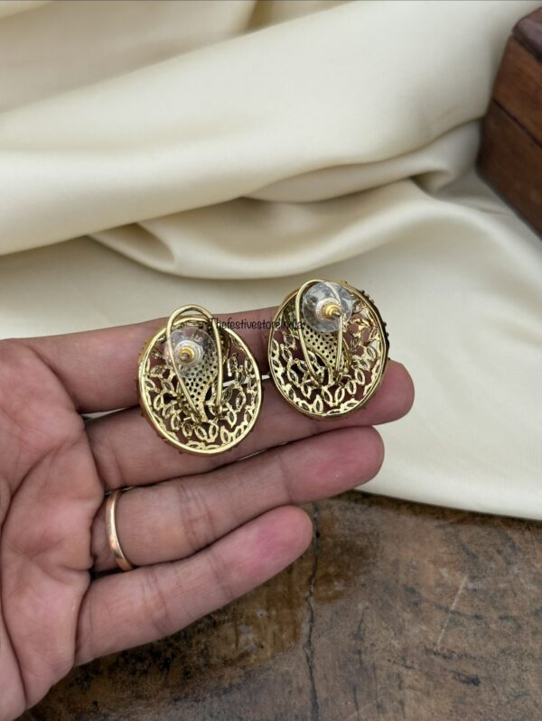 Classic CZ studs - Green