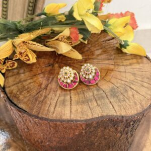 Jadau studs | Simple