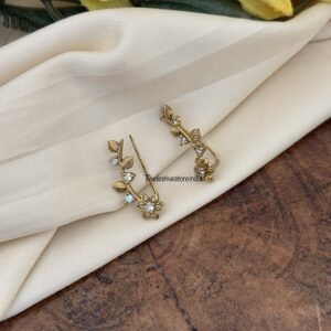 AD leafy earcuff