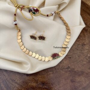 Lotus kaasu necklace set