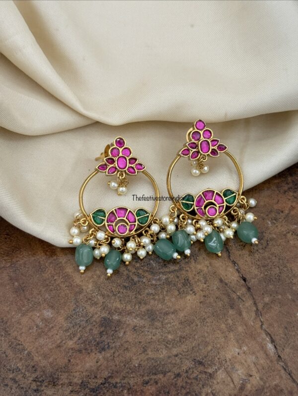 Jadau Chaandbali earrings | Baali | Contemporary