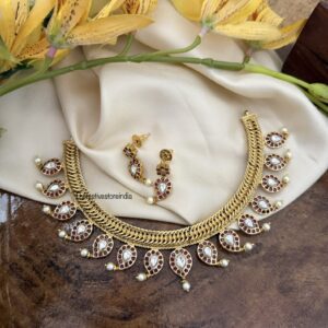 Kemp mango / maanga necklace set | Wedding