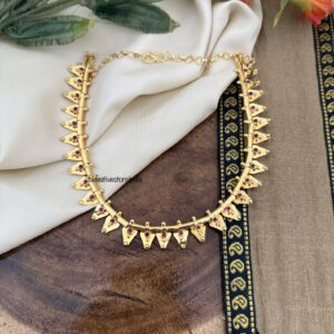 Micro gold Thalikoottam necklace | Kerala style