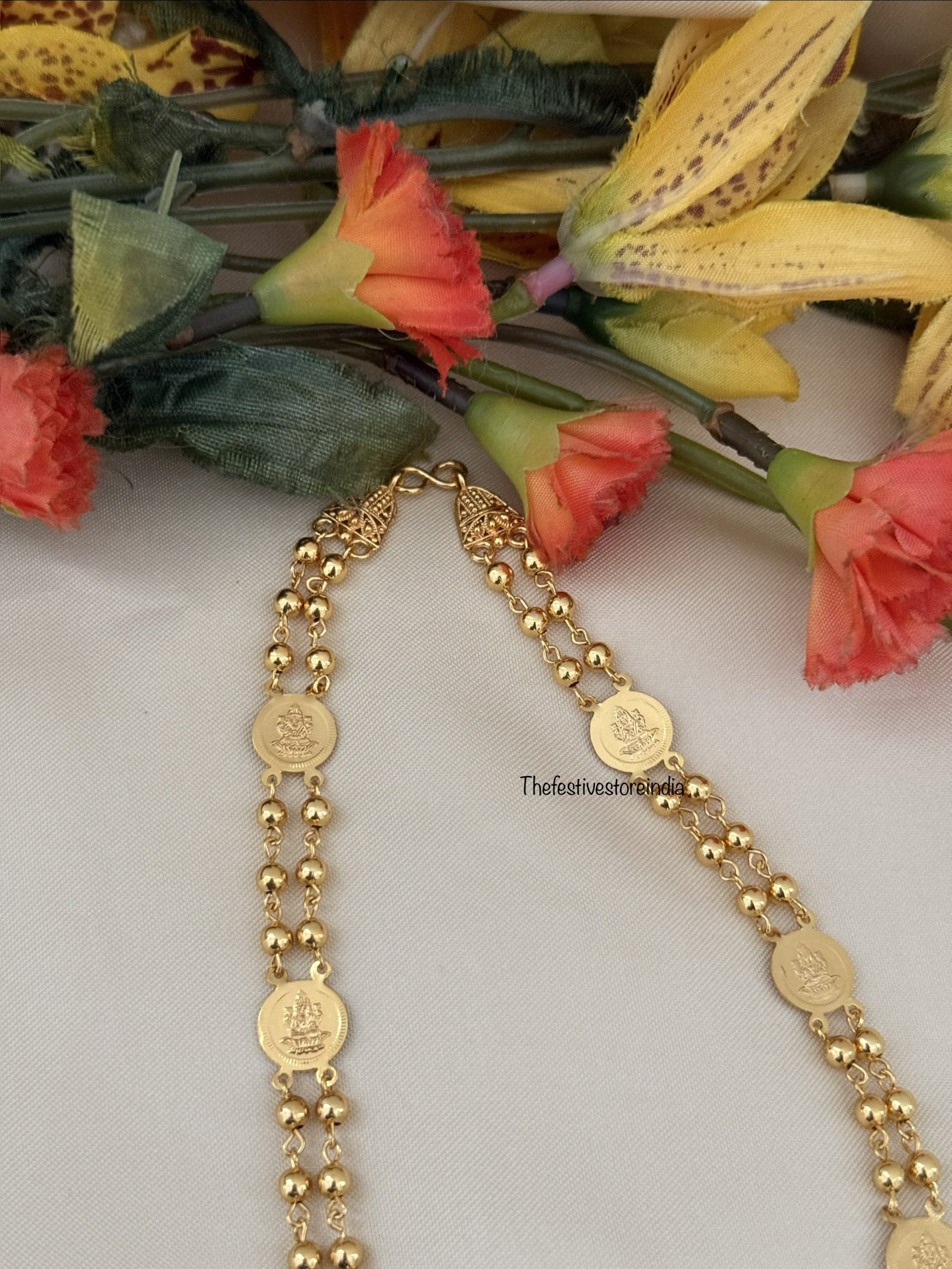 59cms gold look kaasu haaram | Long chain | Haara | Kerala design
