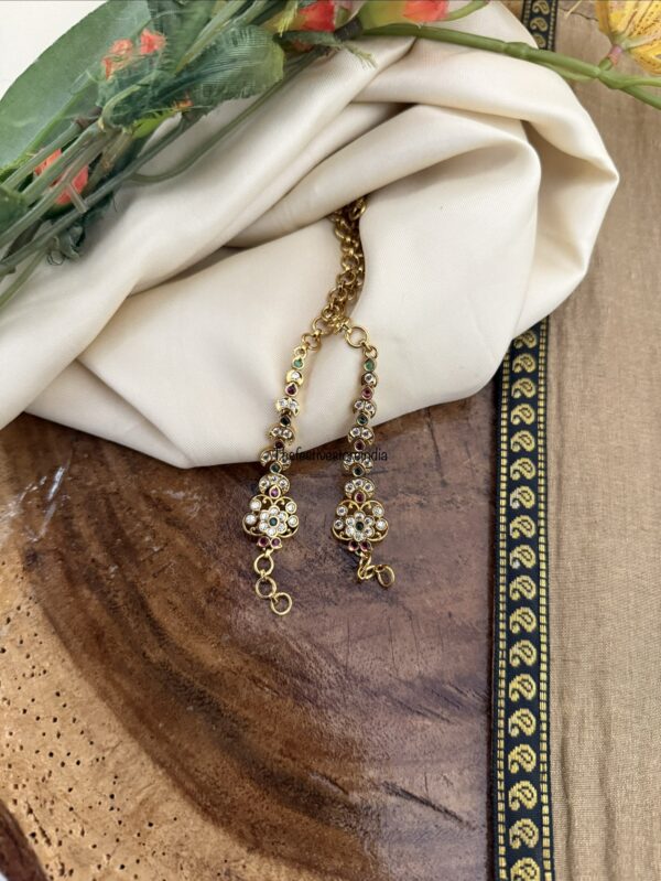 Over the ear stones maati | maatil | Bridal | Champasaralu