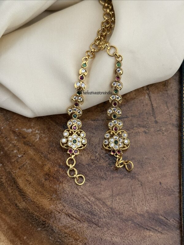 Over the ear stones maati | maatil | Bridal | Champasaralu