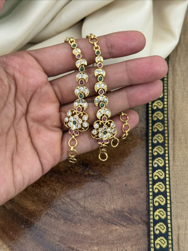 Over the ear stones maati | maatil | Bridal | Champasaralu