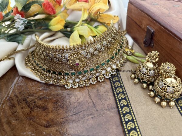 Non idol grand choker set | Bridal | Wedding