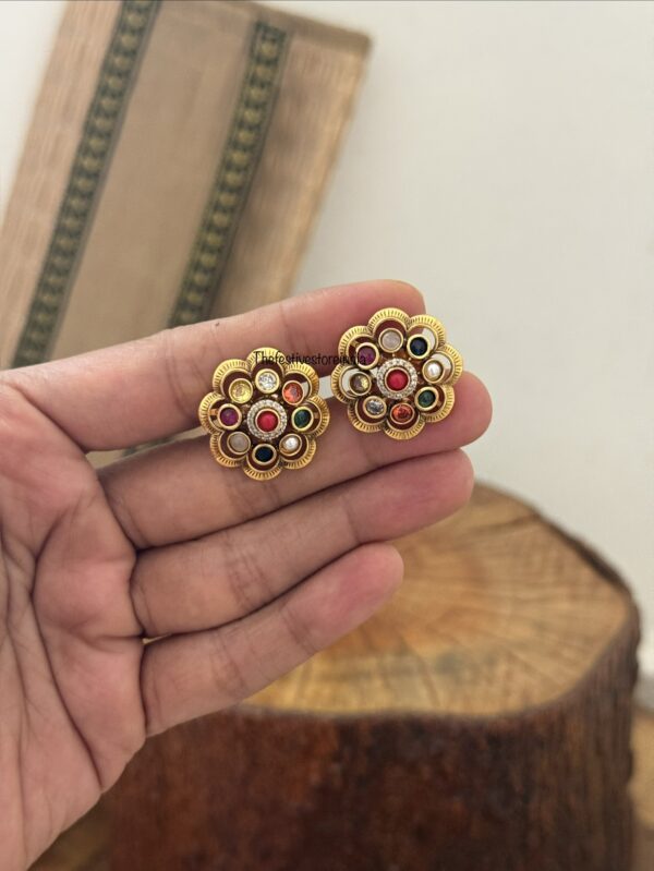 Navrathna studs