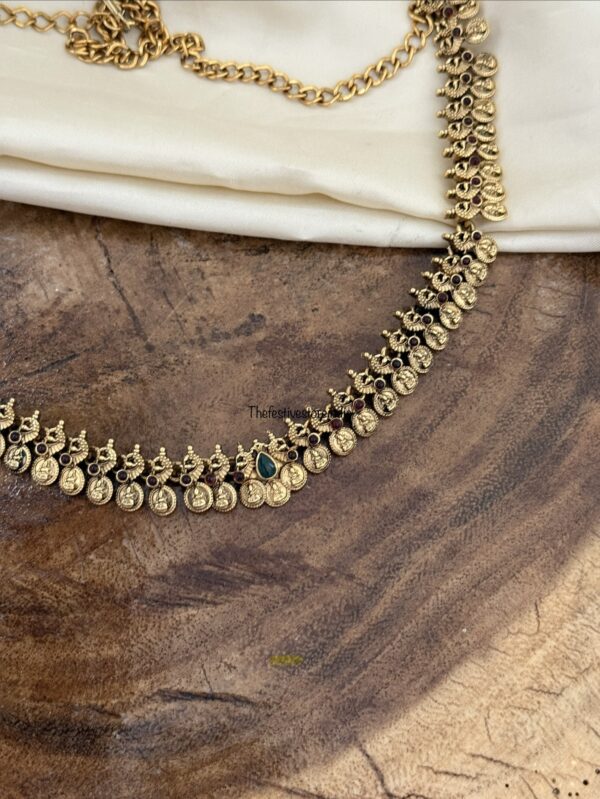 Budgeted lakshmi kaasu simple hip chain | 99-100cms