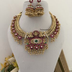 4 in 1 Grand Jalebi chain reversible necklace set | Heavy