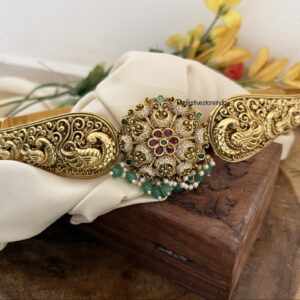 Non idol green drops Hipbelt | Bridal | Bridesmaid