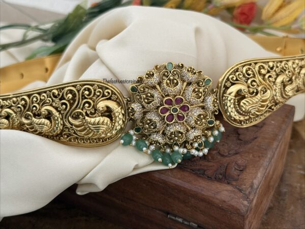 Non idol green drops Hipbelt | Bridal | Bridesmaid
