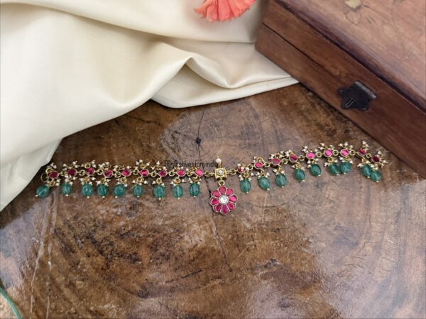 2 in 1 Reversible Jadau necklace