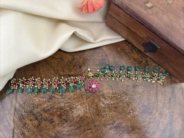 2 in 1 Reversible Jadau necklace
