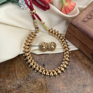 Round necklace set - Maharashtrian style